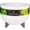 Кашпо La Decoro на ножках 9.8л Белый (КШ-2491) ВМС